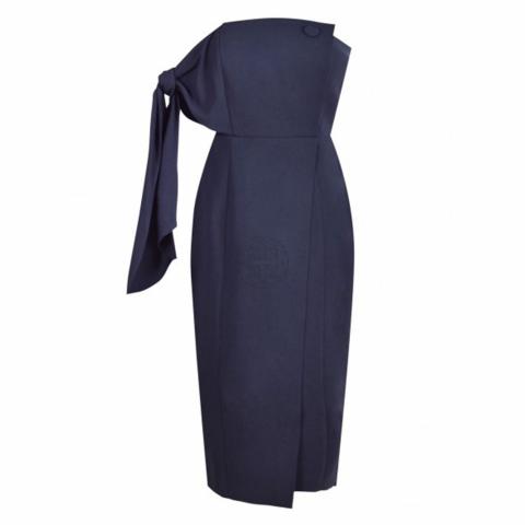 Sell Misha Collection Romi Dress Blue HuntStreet